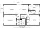 Floor plan showing 1200 sq ft condo, 2 bed, 2 bath at 1012 Pearce Dr # 211, Clearwater, FL 33764