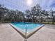 Refreshing community pool surrounded by lush trees at 1012 Pearce Dr # 211, Clearwater, FL 33764