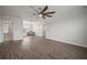 Spacious bedroom with hardwood floors and ceiling fan at 11614 Brighton Knoll Loop, Riverview, FL 33579