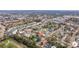 Wide aerial view of the property and its surroundings at 120 80Th N Ave, St Petersburg, FL 33702