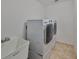 Laundry room with washer, dryer, and utility sink at 12127 Luftburrow Ln, Hudson, FL 34669