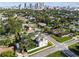 Aerial view showing a house and surrounding neighborhood at 1740 W Saint Louis St, Tampa, FL 33607