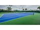 Well-maintained tennis court at 19144 Meadow Pine Dr, Tampa, FL 33647