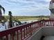 Scenic balcony view of golf course and lake at 2333 Feather Sound Dr # B301, Clearwater, FL 33762