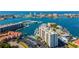 High-rise building on waterfront with marina and city views at 255 Dolphin Pt Pt # 603, Clearwater Beach, FL 33767