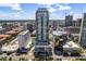 Aerial view of a modern highrise building in a city setting at 301 1St S St # 3204, St Petersburg, FL 33701