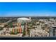 High-rise building with aerial city view, including stadium at 301 1St S St # 3204, St Petersburg, FL 33701