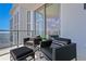 Private balcony with city and water views at 301 1St S St # 3204, St Petersburg, FL 33701