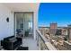 Modern balcony offering panoramic city views at 301 1St S St # 3204, St Petersburg, FL 33701