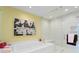 Elegant bathroom with soaking tub and glass shower at 301 1St S St # 3204, St Petersburg, FL 33701