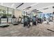 Modern gym with various cardio and strength training equipment at 301 1St S St # 3204, St Petersburg, FL 33701