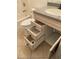 Bathroom vanity with drawers and granite countertop at 391 Airport E Ave # 403, Venice, FL 34285