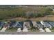 Aerial view of houses with tree-lined landscape at 4449 Tour Trce, Land O Lakes, FL 34638