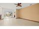 Bright Gathering room with pool view and sliding doors at 5649 Glencrest Blvd, Tampa, FL 33625