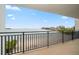 Spacious balcony boasting stunning water views at 5700 Escondida S Blvd # 302, St Petersburg, FL 33715