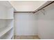 Spacious closet with shelving and hanging rod at 6020 Shore S Blvd # 411, Gulfport, FL 33707