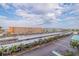 Aerial view of covered parking lot and surrounding buildings at 6020 Shore S Blvd # 411, Gulfport, FL 33707