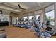 Modern fitness center with treadmills, ellipticals, and weight equipment at 6120 Watercolor Dr, Lithia, FL 33547
