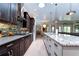 Spacious kitchen, granite countertops, and stainless steel appliances at 6120 Watercolor Dr, Lithia, FL 33547