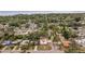 Wide aerial view showing the property's neighborhood context at 674 61St S Ave, St Petersburg, FL 33705