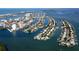 Aerial view of waterfront community at 690 Island Way # 410, Clearwater Beach, FL 33767