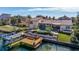 Luxury waterfront home with private dock and pool at 127 Sands Point Dr, Tierra Verde, FL 33715