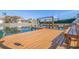 Expansive dock with boat lift; perfect for water lovers at 127 Sands Point Dr, Tierra Verde, FL 33715