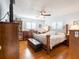 Large main bedroom with hardwood floors and plenty of closet space at 1290 Cambridge Dr, Venice, FL 34293