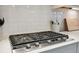 KitchenAid gas cooktop with stainless steel finish at 14786 Horse Trot Rd, Lithia, FL 33547