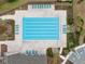 Community lap pool with multiple lanes at 14786 Horse Trot Rd, Lithia, FL 33547
