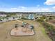 Community playground near pool and homes at 14786 Horse Trot Rd, Lithia, FL 33547