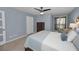 Serene bedroom with water view and sitting area at 1600 Gulf Blvd # 417, Clearwater Beach, FL 33767