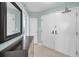 Bright condo entryway with white doors and a mirror at 1600 Gulf Blvd # 417, Clearwater Beach, FL 33767