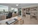 Spacious home office with ample built-in storage at 1600 Gulf Blvd # 417, Clearwater Beach, FL 33767
