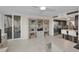 Modern kitchen with breakfast bar and open layout at 1600 Gulf Blvd # 417, Clearwater Beach, FL 33767