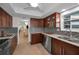 Updated kitchen featuring stainless steel appliances and mosaic backsplash at 1600 Gulf Blvd # 417, Clearwater Beach, FL 33767