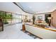 Spacious condo lobby with comfortable seating and ocean views at 1600 Gulf Blvd # 417, Clearwater Beach, FL 33767