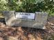 Brick address sign for 2285 Azores at 2285 Israeli Dr # 1, Clearwater, FL 33763