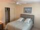 Cozy bedroom with a queen-size bed and a large closet at 2285 Israeli Dr # 1, Clearwater, FL 33763