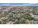 Aerial view of a neighborhood with waterfront property at 8517 Hepp St, Tampa, FL 33615