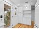 Charming kitchen with white cabinets and wood floors at 930 15Th N Ave, St Petersburg, FL 33704