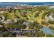 Golf course clubhouse and parking area at 1320 Fairway Dr, Dunedin, FL 34698