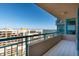 Balcony offers stunning ocean and city views at 1520 Gulf Blvd # 1404, Clearwater Beach, FL 33767