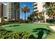 Relax and enjoy your leisure time at this community putting green at 1520 Gulf Blvd # 1404, Clearwater Beach, FL 33767