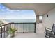 Spacious balcony with rocking chairs and stunning ocean view at 1660 Gulf Blvd # Ph1, Clearwater Beach, FL 33767