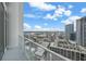 Balcony offering stunning panoramic city views at 175 1St S St # 3102, St Petersburg, FL 33701