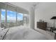 Bright bedroom with water views and city skyline at 175 1St S St # 3102, St Petersburg, FL 33701