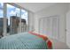 Bedroom with city view and spacious closet at 175 1St S St # 3102, St Petersburg, FL 33701