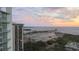 Stunning sunset view over marina and bay from a high floor at 175 1St S St # 3102, St Petersburg, FL 33701