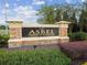 Asbel Creek & Estates community entrance sign at 18442 New London Ave, Land O Lakes, FL 34638